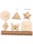 MT2132 Tarzı 15 mm Quareroundhexagon Pattern Mix Doğal Ahşap Scrapbooking Craft Malzemeleri Ahşap Diy Bezemeler El Sanatları Dekor (Yurt Dışından) 4