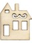Yaklaşık 3cm Tarzı Yaklaşık 3cm Ahşap El Sanatları Şekilleri Ev Şekilli Ahşap Süsleme Kesme Kaplamaları, Dıy El Sanatları Projesi Ev Süsleri Için (Yurt Dışından) 4