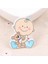 Mavi Stil Bluepink Bebek Ayı Desenli Scrapbooking Craft Bezeme El Yapımı Dikiş Ev Dekorasyonu Için 29XPCS (Yurt Dışından) 1