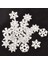 Siyah Ceviz Tarzı 20MM Mix Ahşap Beyaz Kar Taneleri Noel Süsleri Noel Kolye Diy Scrapbooking Craft Yeni Yıl Ev Dekorasyonu (Yurt Dışından) 5