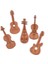 No.3 Tarzı Guitarviolin Ahşap El Sanatları Dilimleri Dıy Scrapbookings Aksesuarları Ahşap Süsleme El Yapımı Ev Dekorasyonu 20X (Yurt Dışından) 2