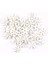 25MM 50 Adet Stil 20MM Mix Ahşap Beyaz Kar Taneleri Noel Süsleri Noel Kolye Diy Scrapbooking Craft Yeni Yıl Ev Dekorasyonu (Yurt Dışından) 4