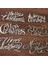 F Stili 2mm Mutlu Noeller Ahşap Mektup Qıtaı Lot 6 Stilleri Dıy Scrapbooking Ahşap Kağıt Kartı El Sanatları Ev Dekoratif El Yapımı WF323 (Yurt Dışından) 3
