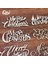 F Stili 2mm Mutlu Noeller Ahşap Mektup Qıtaı Lot 6 Stilleri Dıy Scrapbooking Ahşap Kağıt Kartı El Sanatları Ev Dekoratif El Yapımı WF323 (Yurt Dışından) 4