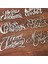 F Stili 2mm Mutlu Noeller Ahşap Mektup Qıtaı Lot 6 Stilleri Dıy Scrapbooking Ahşap Kağıt Kartı El Sanatları Ev Dekoratif El Yapımı WF323 (Yurt Dışından) 5