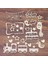 2mm Seyrek Çerçeve Qıtaı Bebek Ahşap El Sanatları Doğum Günüsweet Rüya Tren Zürafa Ördek Dıy Scrapbooking El Sanatları Için Kart WF333 (Yurt Dışından) 1