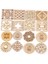 MT2173-20 Stili Mix Roundsquare Desen Bitmemiş Ahşap Dekorasyon Dıy El Sanatları Karalama Defteri Ev El Yapımı Ahşap Embellishmentack (Yurt Dışından) 2