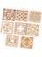 MT2173-20 Stili Mix Roundsquare Desen Bitmemiş Ahşap Dekorasyon Dıy El Sanatları Karalama Defteri Ev El Yapımı Ahşap Embellishmentack (Yurt Dışından) 3