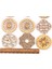 MT2173-20 Stili Mix Roundsquare Desen Bitmemiş Ahşap Dekorasyon Dıy El Sanatları Karalama Defteri Ev El Yapımı Ahşap Embellishmentack (Yurt Dışından) 5