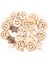No.9 Tarzı 17 Adet mm Ahşap Hayvan Bitki Kek Şekli El Yapımı Ev Dekorasyon Zanaat Asılı Süsleme Aksesuar Boyama Scrapbooking Dıy MZ281 (Yurt Dışından) 1