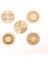 No.9 Tarzı 13-14CM Çin Tarzı Retro Saat Ahşap Desen Yuvarlak Kare Scrapbooking Craft El Yapımı Aksesuar Dikiş Ev Dekorasyonu 5- Z225 (Yurt Dışından) 5
