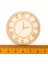 No.6 Tarzı 12-13CM Çin Tarzı Retro Saat Ahşap Desen Yuvarlak Kare Scrapbooking Craft El Yapımı Aksesuar Dikiş Ev Dekorasyonu 5- Z225 (Yurt Dışından) 1