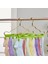 Yeşil Stil Çok Amaçlı Kaymaz Elbise Askısı Çorap Iç Çamaşırı Sutyen Havlu Askısı Klip Peg Ev Plastik Rüzgar Geçirmez Kurutma Rafı (Yurt Dışından) 2