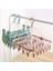 Bej Tarzı 40 #percheros Para Ropa Plastik Katlanabilir Klip Yerden Tasarruflu Kapalı Çorap Kurutma Rafı Elbise Askıları Вешалки Для Гардероба (Yurt Dışından) 2