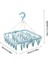 Bej Tarzı 40 #percheros Para Ropa Plastik Katlanabilir Klip Yerden Tasarruflu Kapalı Çorap Kurutma Rafı Elbise Askıları Вешалки Для Гардероба (Yurt Dışından) 5