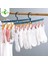 Sarı Stil 8 Klipler Çok Fonksiyonlu Çorap Şapka Külot Askısı Organizatör Banyo Kurutma Makinesi Kancaları Giysi Kurutma Rafı Elbise Kurutma Askıları (Yurt Dışından) 2