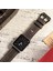 Apple Watch 42MM 44MM 45MM 49MM 3 / 4 / 5 / 6 / Se / 7 / 8 / 9 Ultra Ultra 2 Deri Kordon Hakiki Crazy Deri Kayış Gri 7