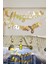 LED Işık Hoşgeldin Ramazan Gold Banner Yazı Iyi Bayramlar 6'lı Tavan Süs Ramazan 4