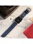 Apple Watch Deri Kordon 42MM 44MM 45MM 49MM 3 / 4 / 5 / 6 / Se / 7 / 8 / Ultra / Ultra 2 Mavi Deri Kayış 2