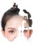 Gerçek Saç Bandı Bun Chignon Peruk Kadın Tembel Tomurcuk Benzeri Saç Stili Saç Bandı Kafa Aksesuarları Kabarık Headdress Çiçek (Yurt Dışından) 5