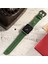 Apple Watch Kordon 42MM 44MM 45MM 49MM 3 / 4 / 5 / 6 / Se / 7 / 8 / Ultra / Ultra 2 Deri Kordon Deri Kayış Yeşil 3