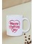 Anneler Günü Hediyesi Happy Mother's Day Kalpli Kupa Bardak- Çay Kahve Kupası-Arkadaş Doğum Günü 1