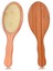 2x Ahşap Çelik Iğne Saç Fırçası Pin Saç Fırçası Saç Derisi Masajı Saç Sağlığını Geliştirmek Ahşap Kürek Dolaşık Açıcı Tarak-1 (Yurt Dışından) 5