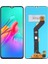 Infinix Hot 10 Uyumlu LCD Dokunmatik Ekran Çıtasız Siyah Orı Make 1