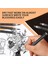 0.7mm-6 Siyah Stil Black Marker Paint Peack Akrilik Siyah ve Beyaz Çizim, Kaya Boyama, Taş, Seramik Için Kalıcı Marker (Yurt Dışından) 3