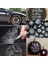 0.7mm-6 Siyah Stil Black Marker Paint Peack Akrilik Siyah ve Beyaz Çizim, Kaya Boyama, Taş, Seramik Için Kalıcı Marker (Yurt Dışından) 5