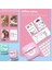 Mini Cep Termal Yazıcı Pembe, 3adet Beyaz, 3adet Renkli Sticker, 3adet Renkli Rulo Hediiye 5