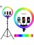 18" Inç Kumandalı Rgb Halka LED Işık Profesyonel Youtuber/tiktoker Canlı Yayın Işığı 1