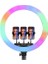 18" Inç Kumandalı Rgb Halka LED Işık Profesyonel Youtuber/tiktoker Canlı Yayın Işığı 4