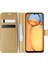 Xiaomi Poco C65 Kılıf Delux Leather Wallet Gold 1