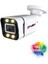 2 Kameralı 1080P Görüntü Gece Renkli Full Hd 4 x Ultra LED Gece Renkli Güvenlik Kamerası Seti 1 Tb 4