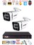 2 Kameralı 1080P Görüntü Gece Renkli Full Hd 4 x Ultra LED Gece Renkli Güvenlik Kamerası Seti 500 GB 2