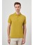 Erkek Limon Küfü Basic Polo Yaka Dynamic Fit T-Shirt 1