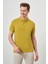 Erkek Limon Küfü Basic Polo Yaka Dynamic Fit T-Shirt 3