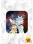 Rick And Morty Baskılı Özel Tasarım Baskılı Mdf Kare Bardak Altlığı 1