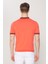 Erkek Mercan Standart Fit Normal Kesim Polo Yaka %100 Pamuk Triko Tişört 5