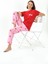 Kalp Baskılı Kadın Pijama Takımı 1