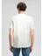 Erkek Ekru M0612184-70139 Pro Baskılı T-Shirt 4