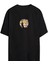 Baskılı Oversize T-Shirt Siyah 1