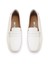 Vanessa Beyaz Kadın Deri Loafer 5