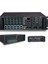 300W 100V 6 Mikrofon Girişli Küp Amfi K-6300 1
