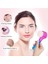 Çift İşlevli Renkli Cilt Yüz Temizleme Fırçası Peeling Masaj Etkili Gözenek Temizleyici Alet 5