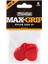 471P3N Nyl Max Grip Jazz 3 6'lı Kırmızı Gitar Pena 1