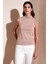 Pamuklu Kolsuz Dik Yaka T Shirt Kadın T Shirt 5865710 1