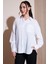 Pamuklu Relaxed Fit Tek Cepli Gömlek Bayan Gömlek 24Y0245K1 2
