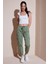 Yüksek Bel Regular Fit Jogger Kargo Pantolon Bayan Pantolon 24Y0311K1 2